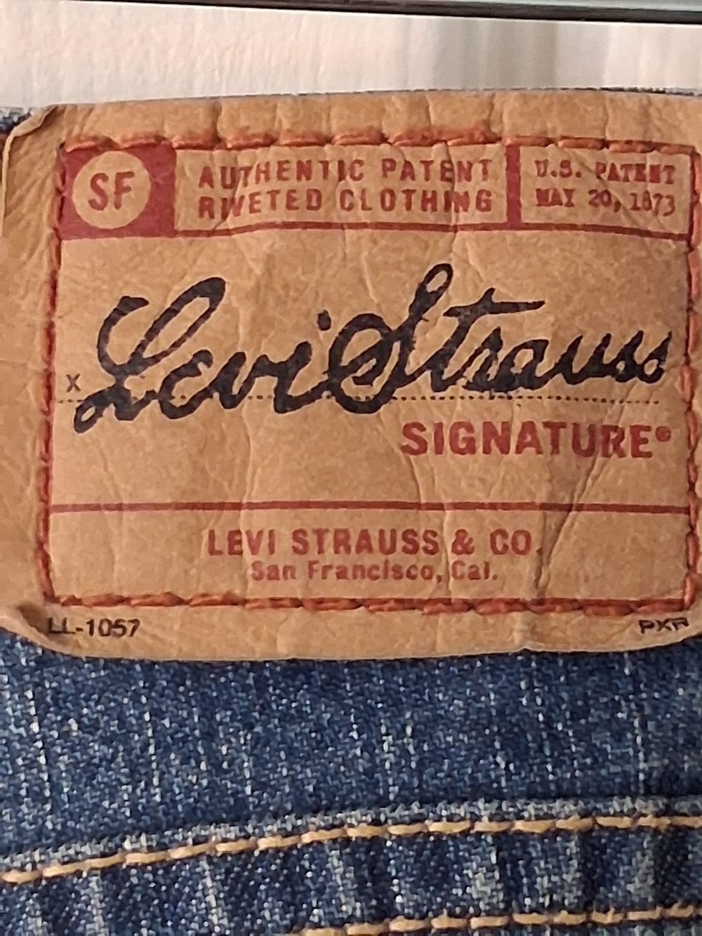 Women's Boot Cut Jeans in Blue Denim